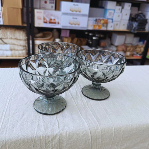 Compotera gris – Set x 6