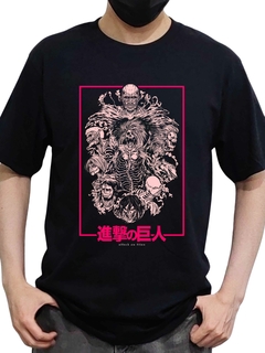 Playera Attack on titan Diseño:Titanes - comprar en línea