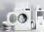 Imagem do Balde Retratil 10 Litros Branco c/ Cinza - Powermaid
