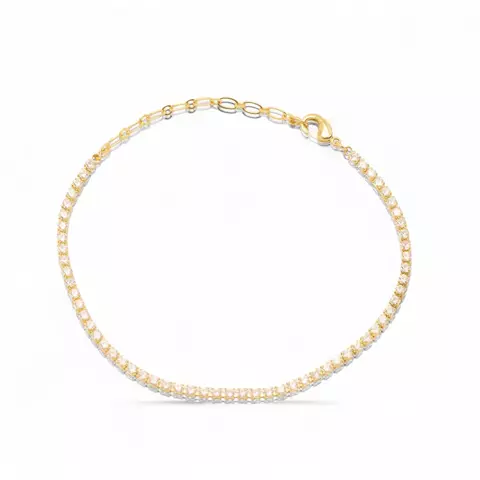 Pulseira Riviera Quadrada Banhado a Ouro 18k
