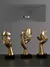 Escultura Decorativa Abstrata Mão Love - Decoração para Sala - BatistaStore