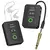 Lekato Ms-02 2.4G recarregável sem fio fone de ouvido monitor transmissor recep na internet