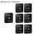M-wave Wp-10 2.4g sistema de monitor de fone de ouvido sem fio transmissor receptor fone de ouvido recarregável para estéreo m8