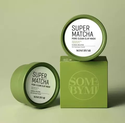Super Matcha Pore Clean Clay Mask de SOME BY MI - mascarilla facial - comprar online
