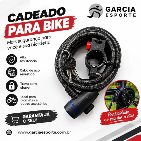 Cadeado para bicicleta