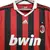Camisa Retrô AC Milan 2009/2010 - Masculina Adidas - Vermelha e preta - Camiza 10