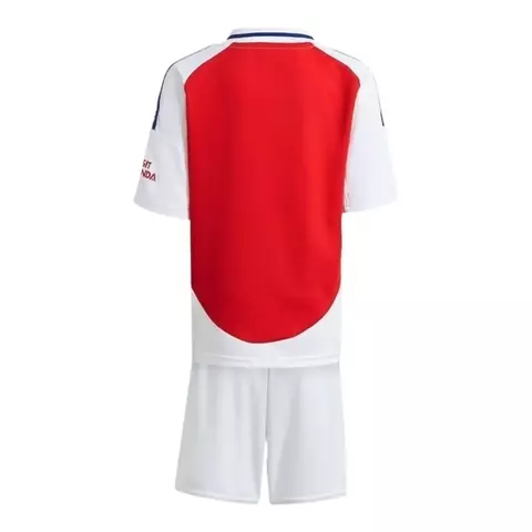 Kit Infantil Arsenal I 24/25 - Adidas - Branco e vermelho