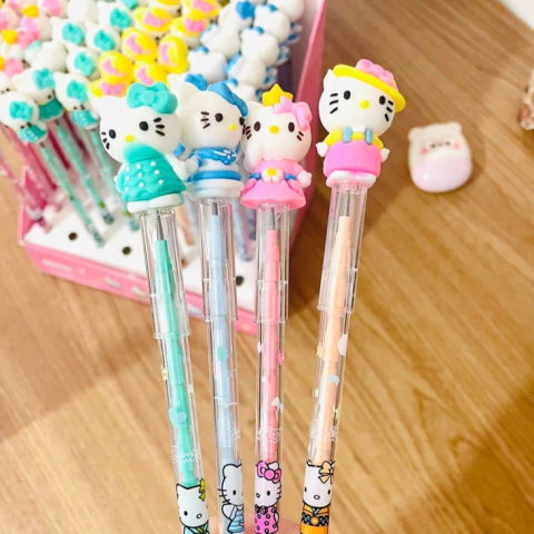 Lapiseira Troca Pontas Hello Kitty