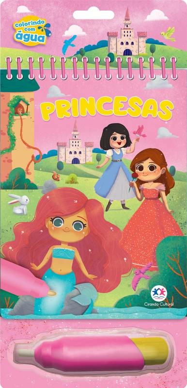 Aquabook - Colorindo com água - Princesas