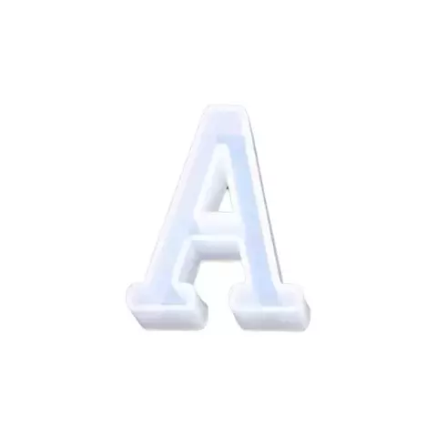 MOLDE SILICONA LETRA INDIVIDUAL