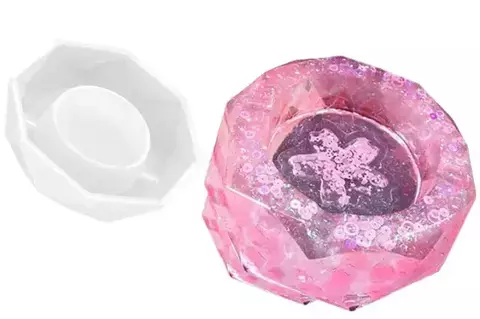 MOLDE CENICERO HEXAGONAL