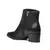 Bota Pegada Feminina Cano Curto em Couro Preto 280502-05