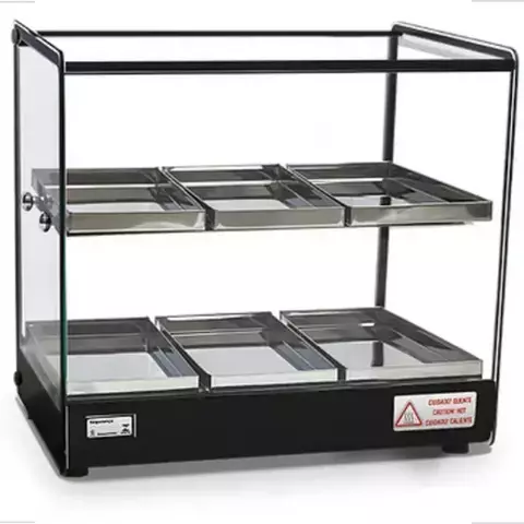 Estufa Cuadrada Doble para Salados - 6 Bandejas - Titã EVR