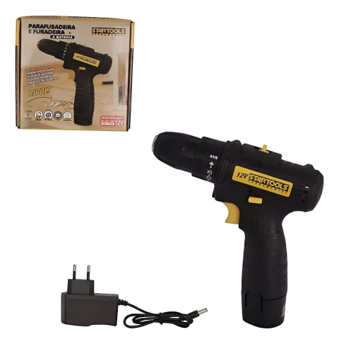 Ar0739 - Parafusadeira E Furadeira A Bateria 12v Bivolt Startools