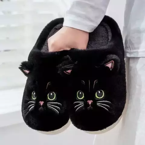 Pantufas de gatinho