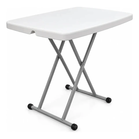 Mesa Plegable Terraza Balcon Picnic 77x50cm Altura Regulable