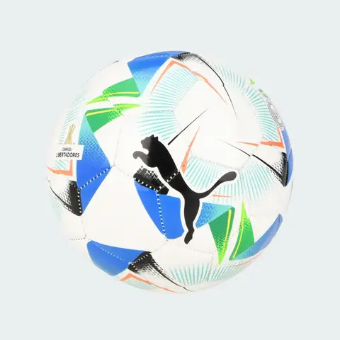 Pelota Puma Cumbre Conmebol Libertadores Mini Fútbol Blanco y Multicolor