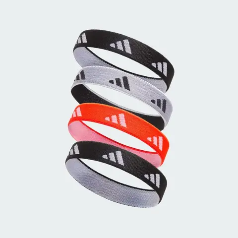 Colita Adidas para Pelo X 4 NEG y BLA y ROJ y NEG