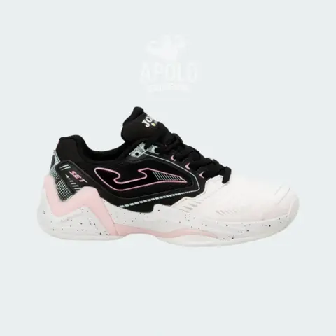 Zapatillas Joma Set Mujer Tenis y Pádel Negro y Rosa
