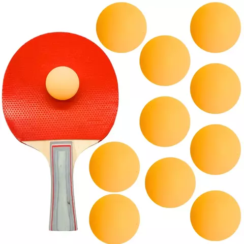 Kit 10 Bolinhas de Tênis de Mesa Ping Pong ABS Uso Profissional e Recreativo (La