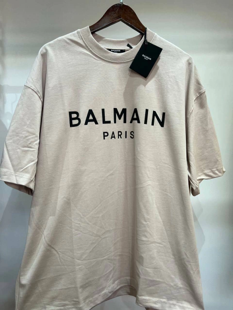 Playera Balmain cafe