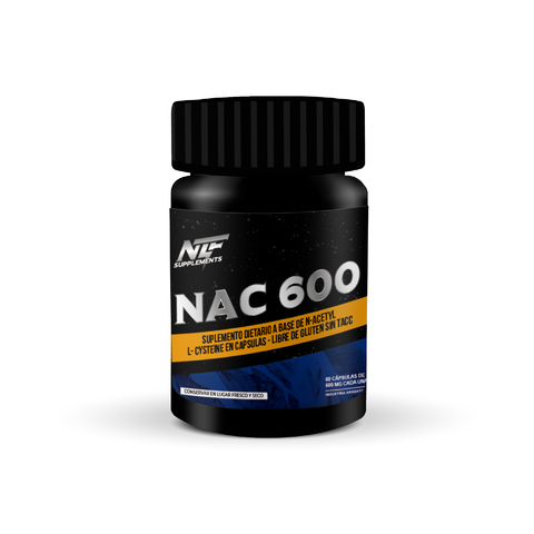 NAC 600 X 60 CAPSULAS DE 600 MG