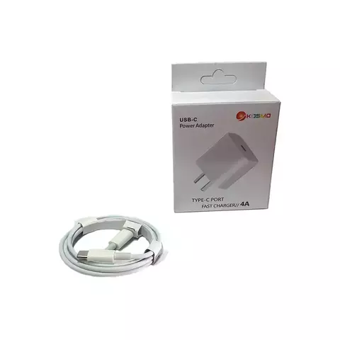 Combo Cargador Kosmo Tipo C 4a Con Cable Tipo C