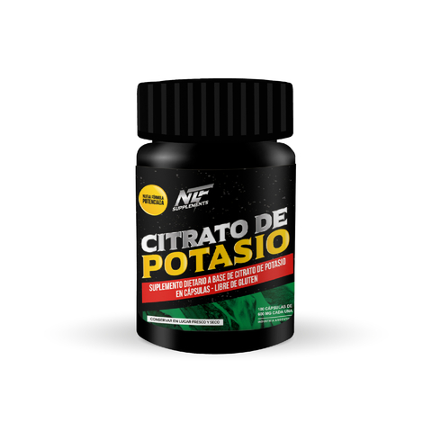 CITRATO DE POTASIO X 60 CÁPSULAS DE 600 MG SIN TACC