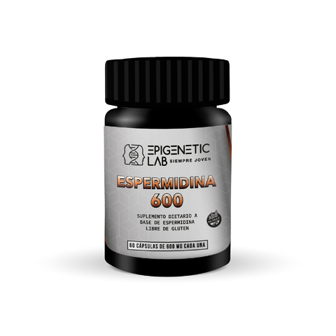 ESPERMIDINA 600 X 60 CAPSULAS DE 600 MG SIN TACC LONGEVIDAD