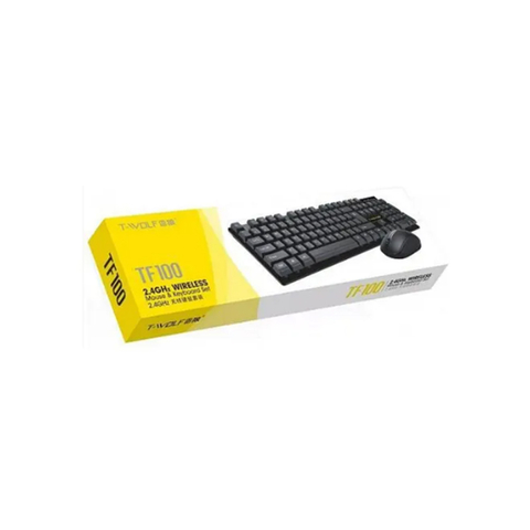 KIT TECLADO + MOUSE INALAMBRICO TF100