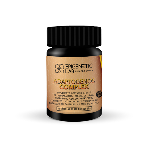 ADAPTOGENOS COMPLEX X 100 CAPSULAS DE 600 MG SIN TACC