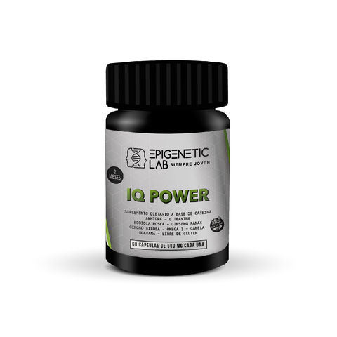 IQ POWER NEUROTRANSMISOR POTENCIA LA CONCENTRACION X 60 CAPSULAS DE 600 MG SIN TACC