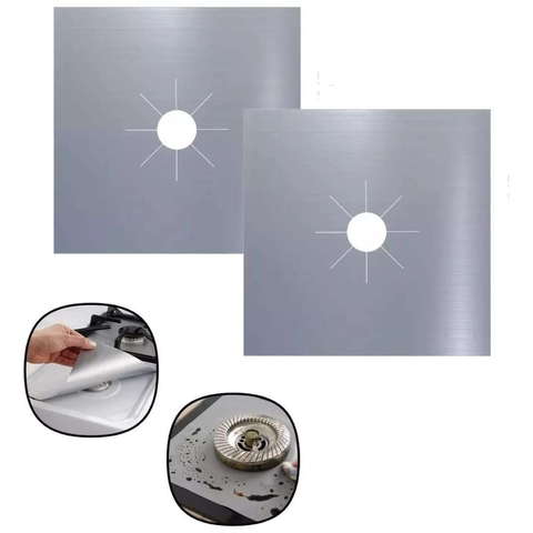 Pack Placas protectoras de Hornallas, Reutilizables y Antiadherentes