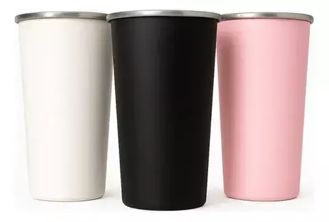 Vaso Fernetero Jarra Fernet Cerveza Aluminio 1 Litro Negro