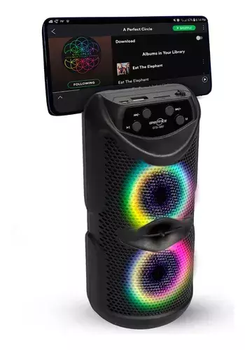 Parlante Portátil 3 X2 Extra Bass Bluetooth Luz Led Rgb