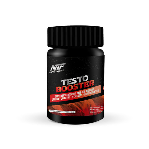 Testo Booster Promotor Testosterona X 100 Capsulas Sin Tacc