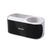 Bathroom Wall Mount Shelf with Holes for Hair Dryer Holder and Storage Organizer