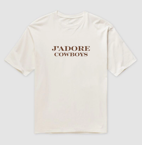 oversized j’adore cowboys - comprar online