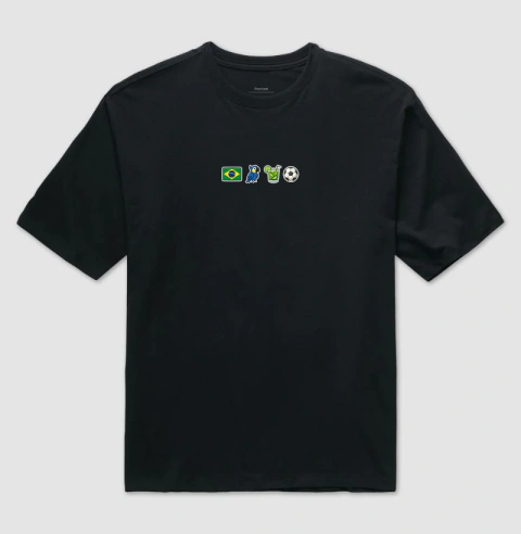 oversized puro suco do brasil - comprar online