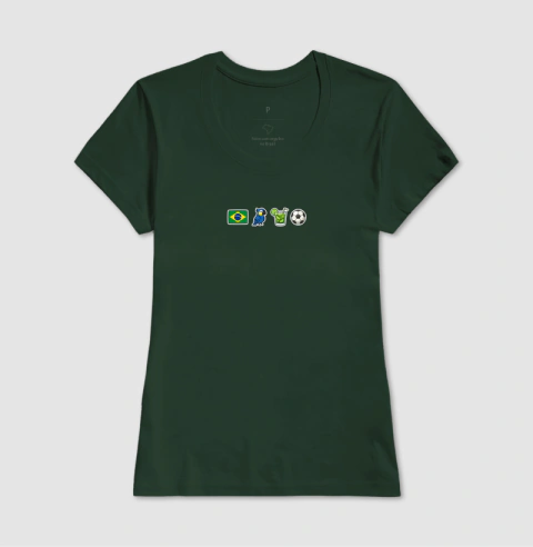 camiseta puro suco do brasil