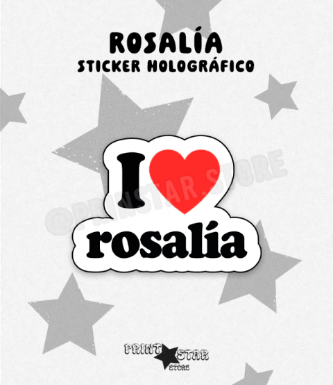 [08] Sticker Holográfico Corte Rosalía