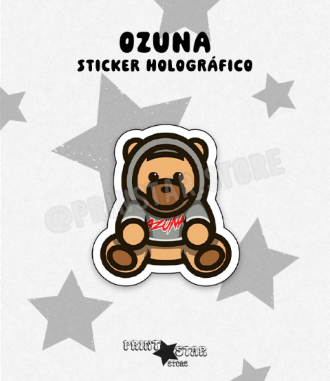 [01] Sticker Holográfico Corte Ozuna