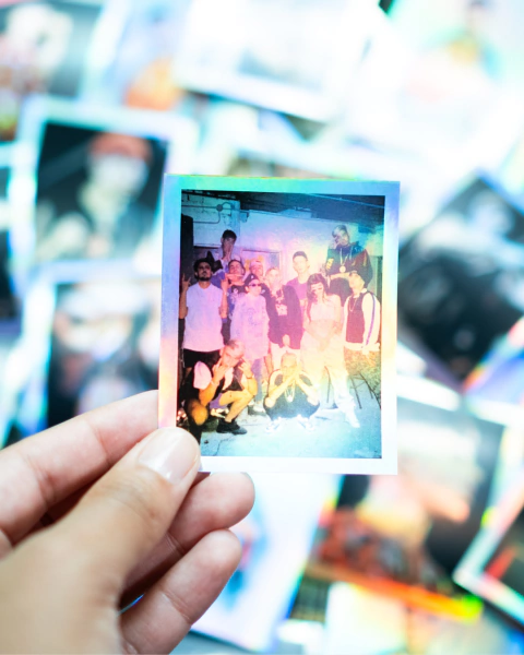 [40] Sticker Holográfico Tumbando el Club - comprar online