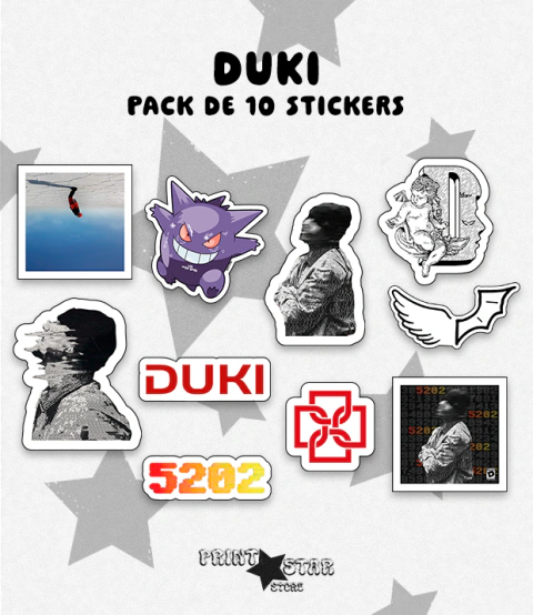 Pack de Stickers - Duki