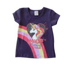 Camiseta Feminina Unicórnio Marinho na internet