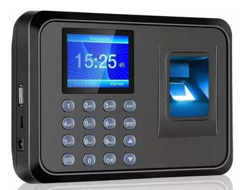Reloj checador huella biométrica digital