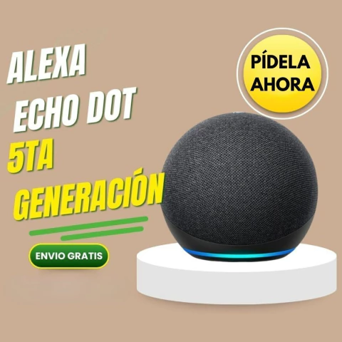 Alexa Echo Dot 5ta generación en internet