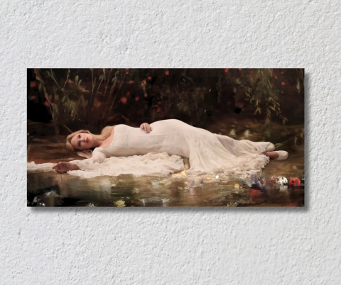 Cuadro Decorativo Canva Gigante Impreso en Tela Canva Inspiracion Taylor Swift The Fate of Ophelia MOD 1 - comprar en línea