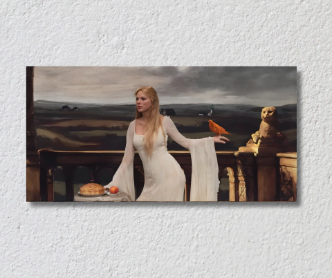 Cuadro Decorativo Canva Gigante Impreso en Tela Canva Inspiracion Taylor Swift The Fate of Ophelia MOD 2 - comprar en línea