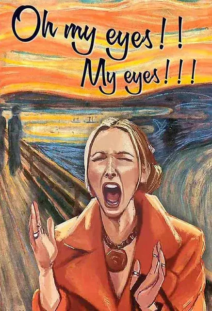 Quadro Phoebe Buffay "Oh My Eyes"